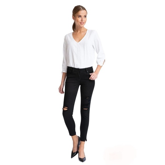KanCan Claire Ankle Skinny Jeans in Black Size‎ 9/28 - Picture 1 of 16